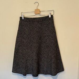 Elegant Gray Women's Skirt